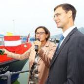 Neues Polizeiboot „V20“ nun offiziell getauft