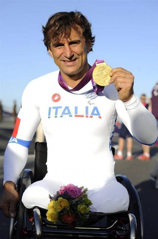 Freute sich über Gold: Alessandro Zanardi. Foto: reuters