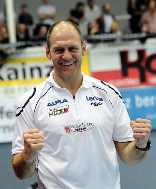 Hard-Coach Markus Burger.