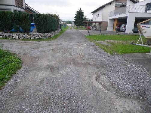 In diesem Gebiet in Gaißau wird die neue Wasserleitung entstehen.