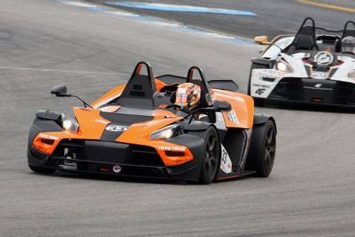 Lukas Martin zeigte mit seinem KTM-X-Bow in Hockenheim eine bemerkenswerte Leistung. Foto: wolf/KTM