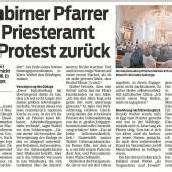 Rücktritt von Pfarrer Ronald Waibel