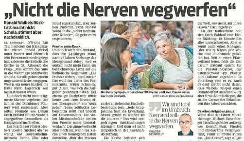 Zum VN-Bericht vom 4. 9. 2012.