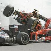Button-Sieg in Spa, Vettel Nutznießer von Horror-Crash