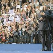 Clinton steht Obama zur Seite