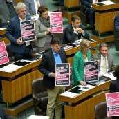 Parteien mit peinlichem Hickhack um U-Ausschuss
