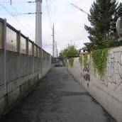 Bahnhofszene im Visier