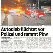 Diebes-Pärchen hielt die Polizei kräftig auf Trab
