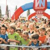 Ein Feuerwerk an Laufbegeisterung bei 3700 Kindern