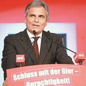 Faymann stellt sich Wiederwahl