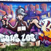 Graffitis im Rathaus