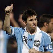 Messi auch im Team treffsicher
