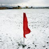Wintereinbruch führte im Vorarlberger Fußball zu mehreren Spielabsagen