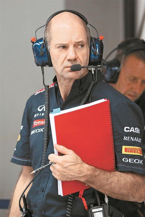 Adrian Newey, der geniale Wagenbauer von Red Bull. Foto: rb/GEPA