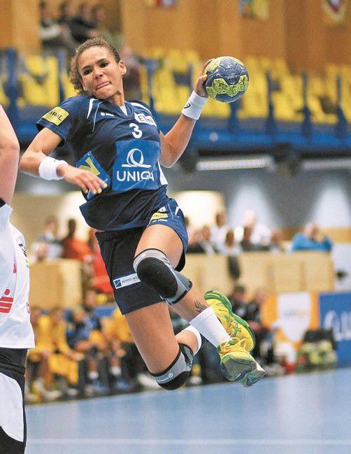 Alexandra Nascimento erzielte acht Treffer. Foto: diener