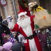 Weihnachtsmann steht in den Startlöchern