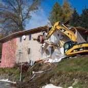 Haus in Osttirol wird nach Hangrutsch abgerissen
