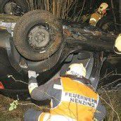 Auto stürzte im Galinawald 40 Meter ab