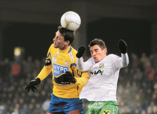 Danilo Soares (r.) erzielte die Austria-Führung. Foto: diener