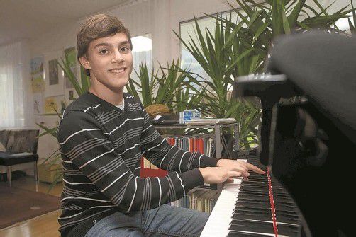Der junge Meisterpianist Aaron Pilsan tritt bei der „Ma hilft“-Gala auf. Foto: VN/Paulitsch