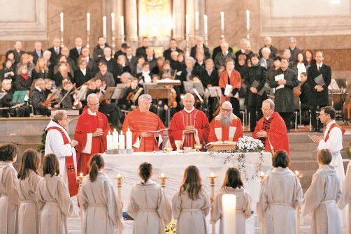 Ein Jahr seliger Carl Lampert: Patroziniumsgottesdienst in Dornbirn St. Martin. Foto: D. Mathis