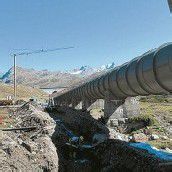 Kanal von der Bielerhöhe bis nach Partenen