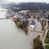 Drau trat über die Ufer – Land unter in Lavamünd