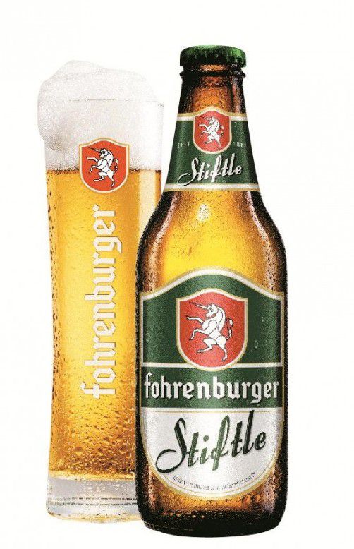 Ein strohgelbes Bier mit angenehm malzigem Duft: Das Fohrenburger Stiftle. Foto: Fohrenburger