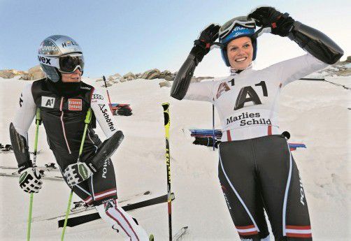 Geht in Levi auf den Rekord von Vreni Schneider los: Marlies Schild. Foto: ap