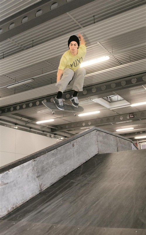Heute um 16 Uhr öffnet die Skaterhalle. Fotos: VN/Paulitsch