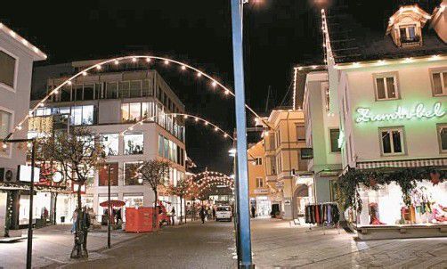 In Dornbirn gingen die Lichter an.