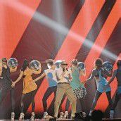 MTV Europe Music Awards in Frankfurt vor Millionen von Fernsehzuschauern