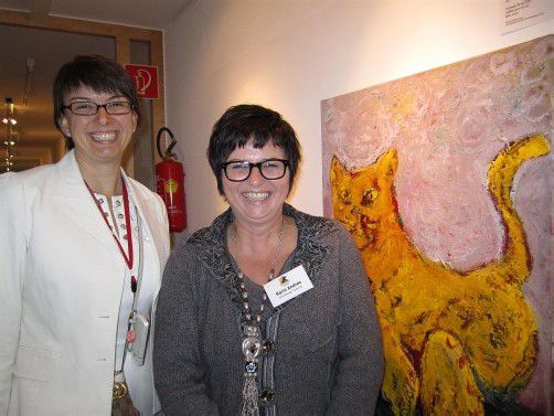Karin Andres (r.) will zukünftig etwas kürzer treten.