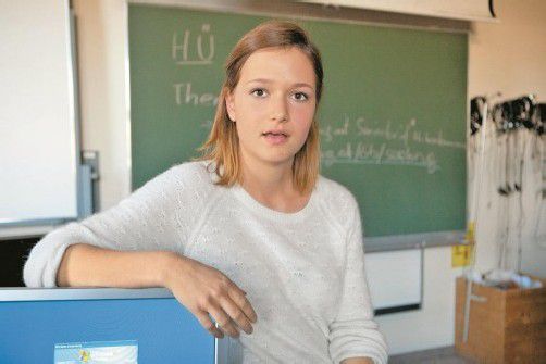 Larissa Nenning ist in diesem Schuljahr die Vertreterin aller AHS-Schüler im Land. Foto: vn/hartinger