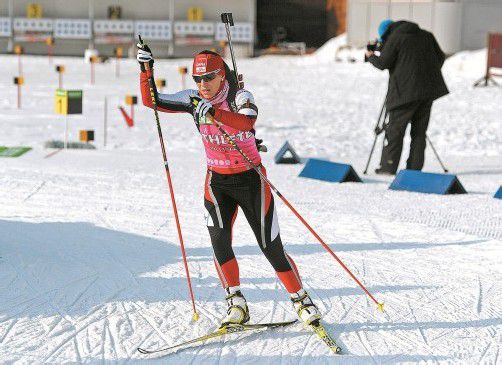 Nach einer Meniskus-Operation muss Ramona Düringer ihren Saisonstart um drei Monate verschieben. Foto: gepa