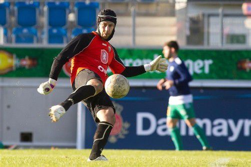 Sebastian Brandner gab nach seinem Kieferbruch ein Comeback im Tor der Altacher Amateure. Foto: steurer