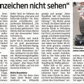 Laien können Anzeichen nicht sehen