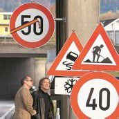 Verkehrszeichen – Ein Drittel wäre verzichtbar /A7
