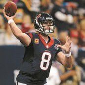 Matt Schaub warf 527 Yards