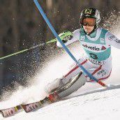 Zettel mit Sieg im Slalom