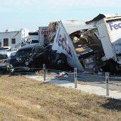 Massenkarambolage mit 140 Autos in Texas