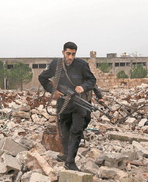Assad-Gegner befinden sich auf dem Vormarsch. Foto: REUTERS