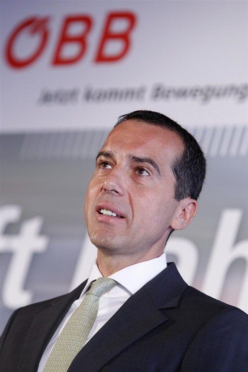 Christian Kern, Vorstandsvorsitzender der ÖBB: „Das Wachstum soll hauptsächlich vom Personenverkehr kommen.“ Foto: Reuters