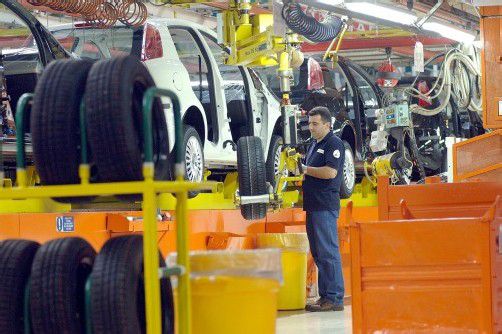 Das Fiat-Werk in Turin zählt zu den größten Betrieben Norditaliens. Foto: DAPD