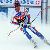 Adrien Theaux dominierte das erste Training auf der „Stelvio“ in Bormio
