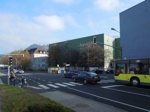 Die Ampelanlage wurde nun für Radfahrer sensibler eingestellt.