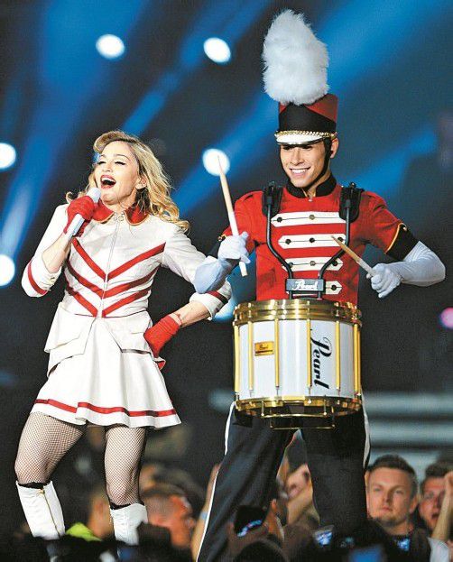 Die Auftritte von Madonna sind legendär und oft umstritten. Foto: EPA