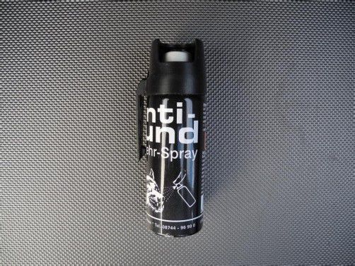 Die Polizei konnte den Pfefferspray sicherstellen. Foto: polizei