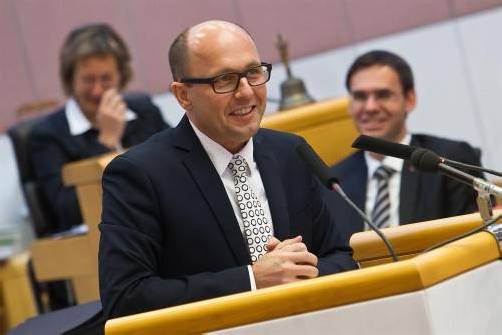 Die SPÖ – im Bild Michael Ritsch – stimmte gestern als einzige Landtagspartei gegen das Budget 2013.