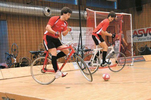 Die Vizeeuropameister Sebastian Brunner und Stefan Feurstein holten sich den IBRMV-Titel in der Juniorenklasse. Foto: akp